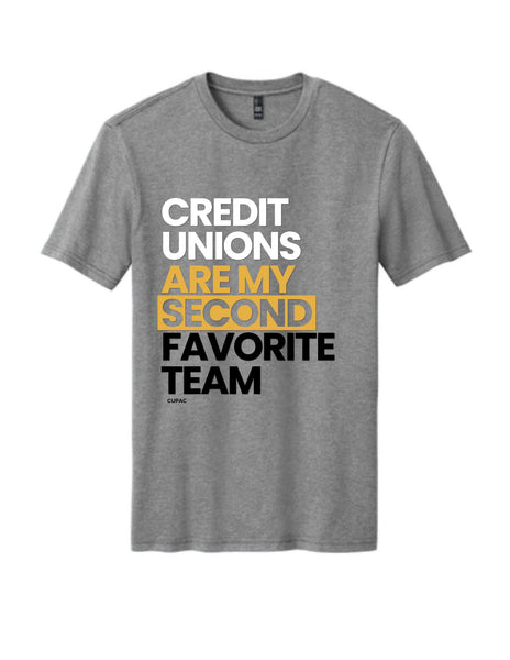 Short Sleeve T-Shirt "Second Team - Iowa" (Grey Frost)