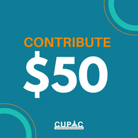 CUPAC Contribution $50.00