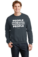 Sweatshirt "People Helping People’" (Dark Heather)